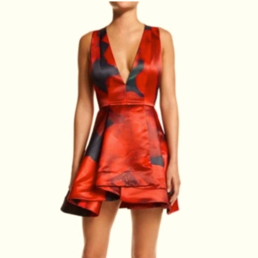 Alice + Olivia Tanner Floral Dress Sz 0